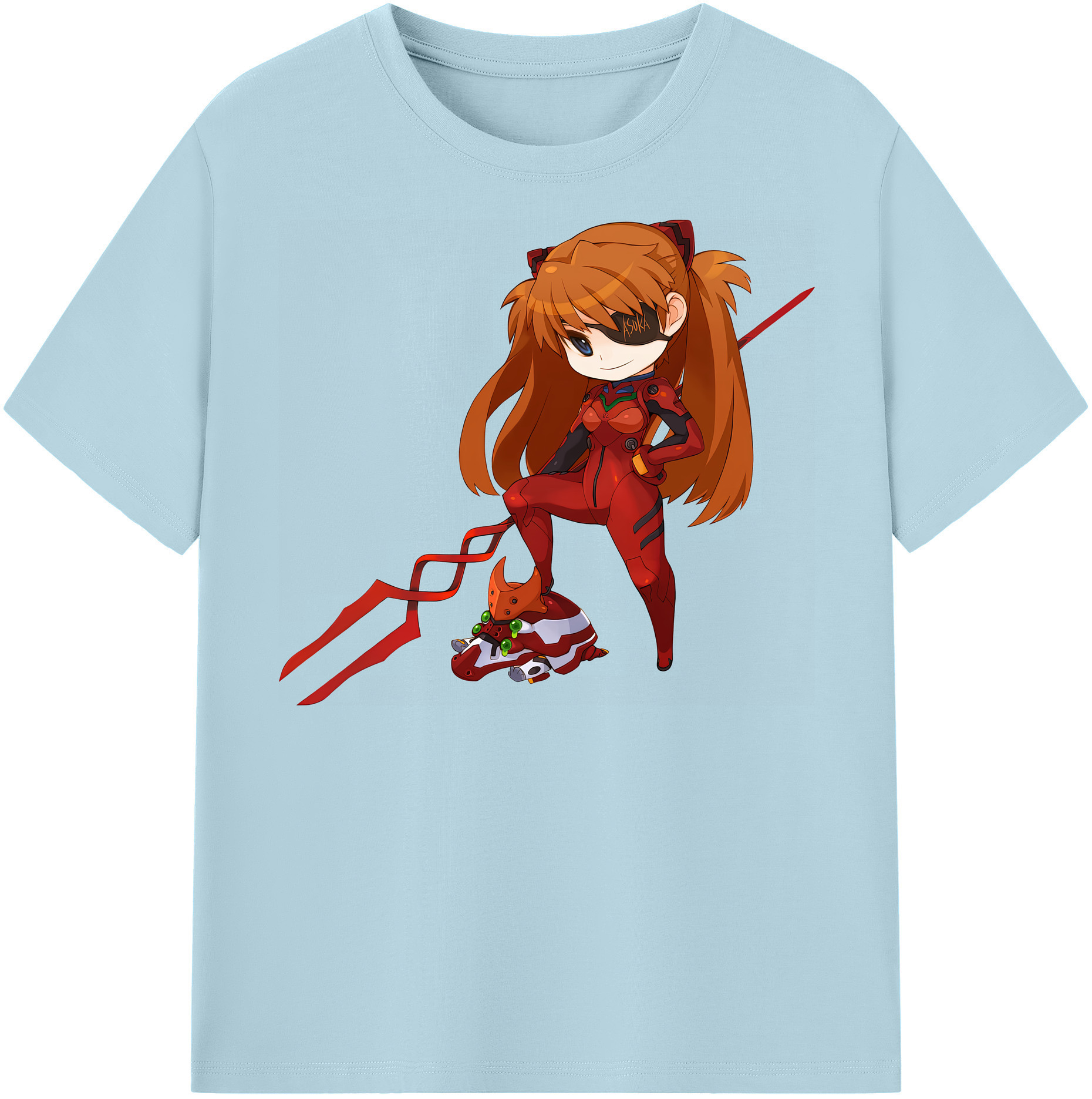 （画像用） EVA 新世紀エヴァンゲリオン 綿100％半袖Tシャツ（フロントプリント）